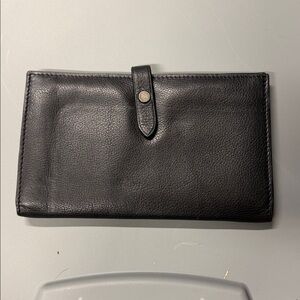 Black Leather Wallet